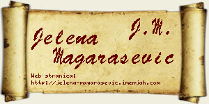 Jelena Magarašević vizit kartica